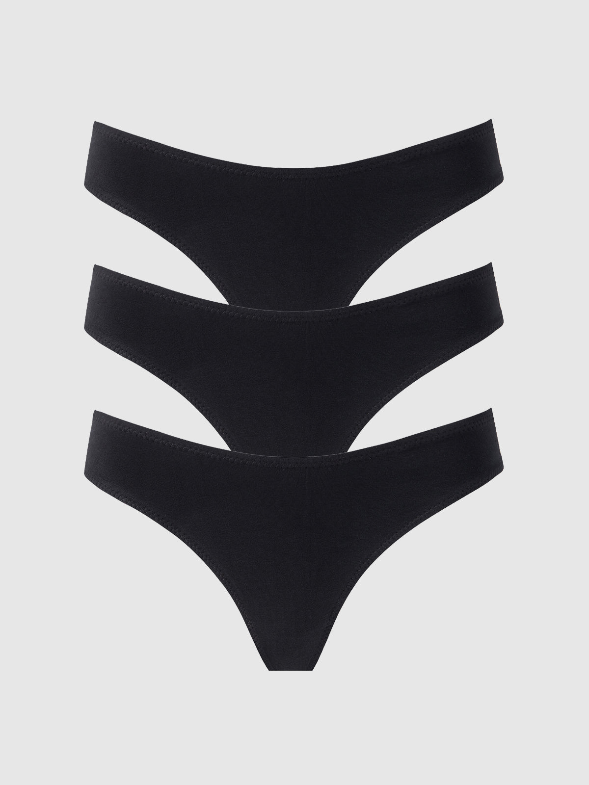 Bailey Stretch Cotton Tanga 3 Pack