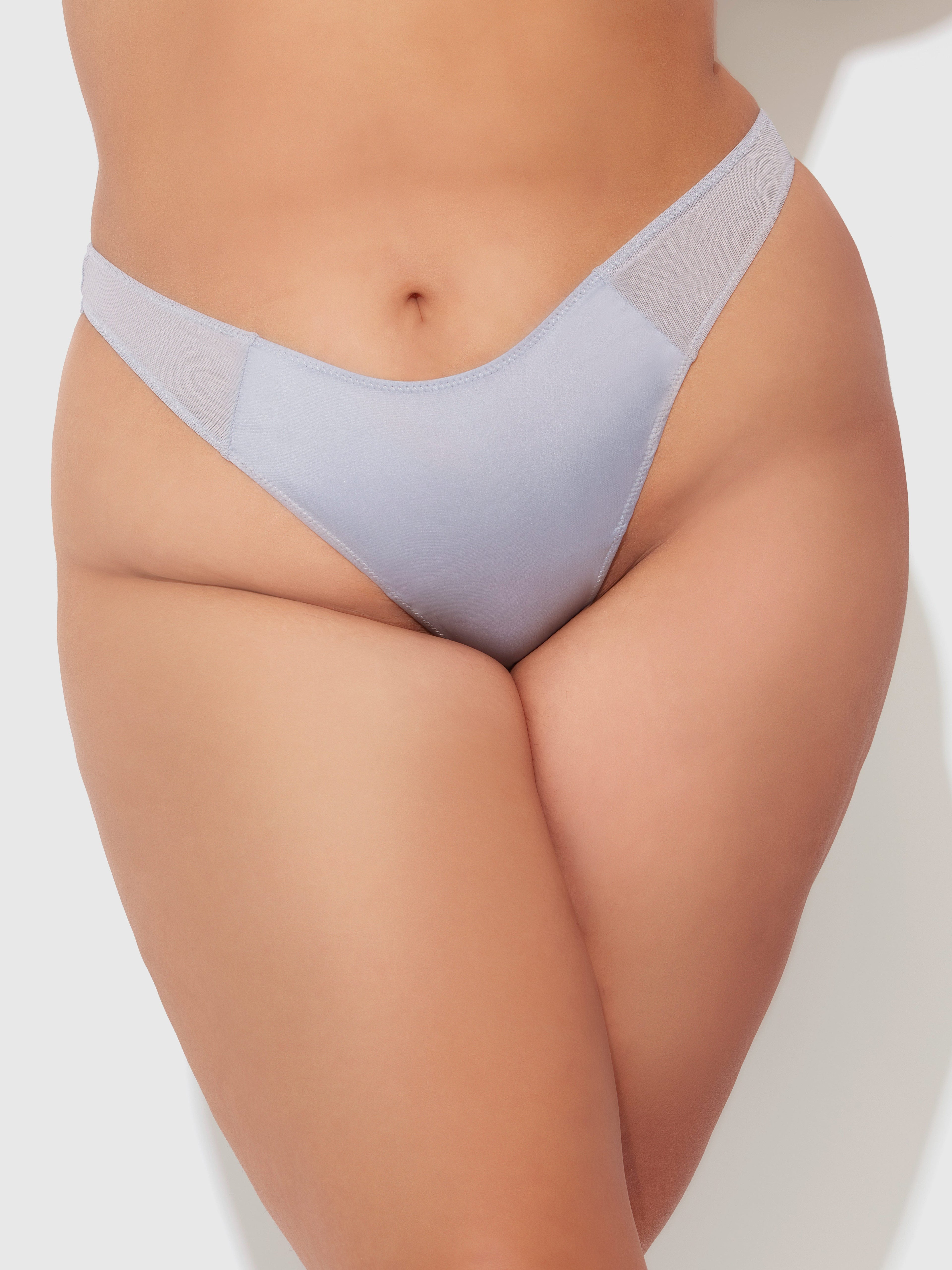 Serenity Lace & Satin Backless Bikini