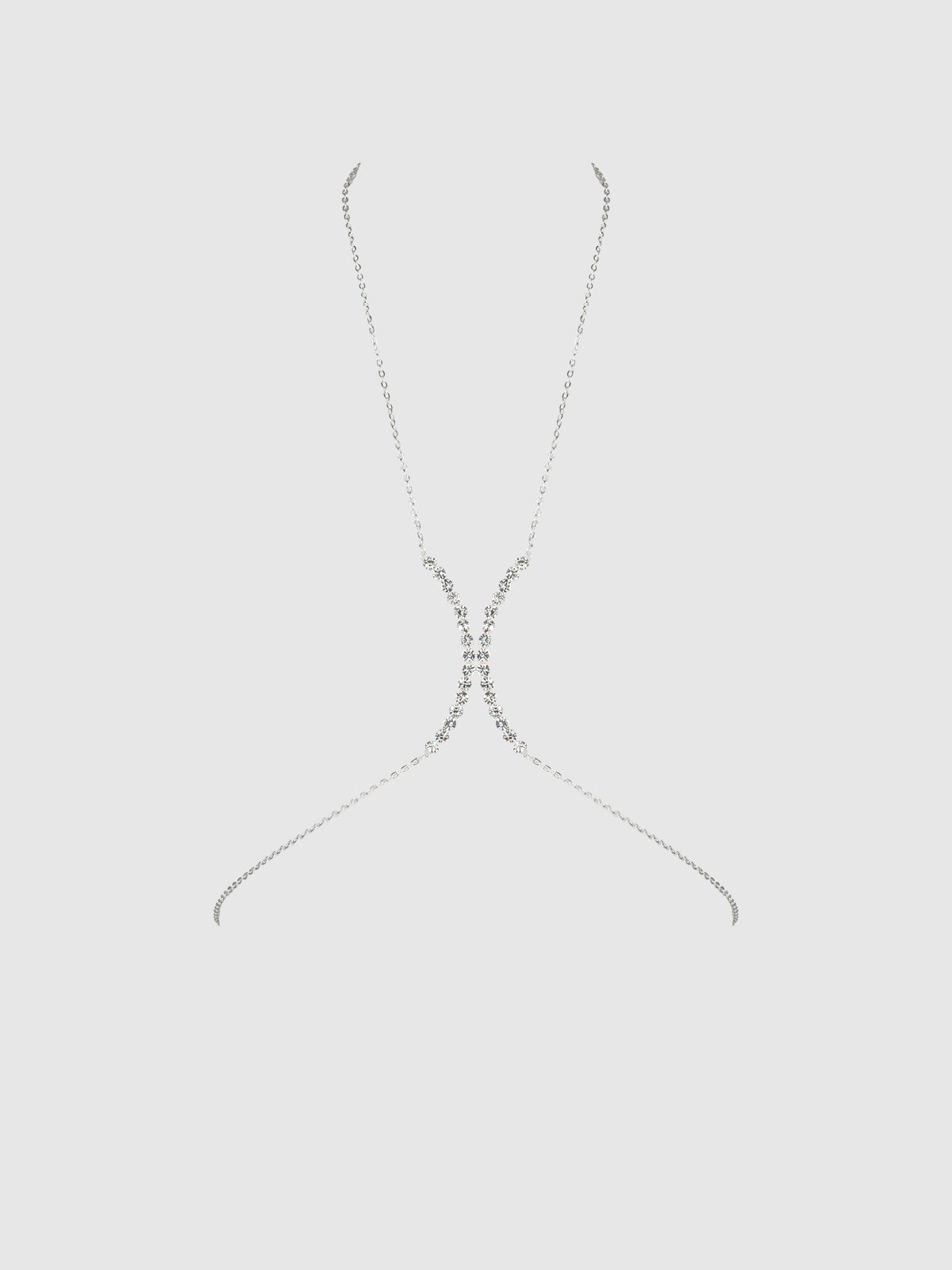 Ziggy Rhinestone Cleavage Hugging Bodychain