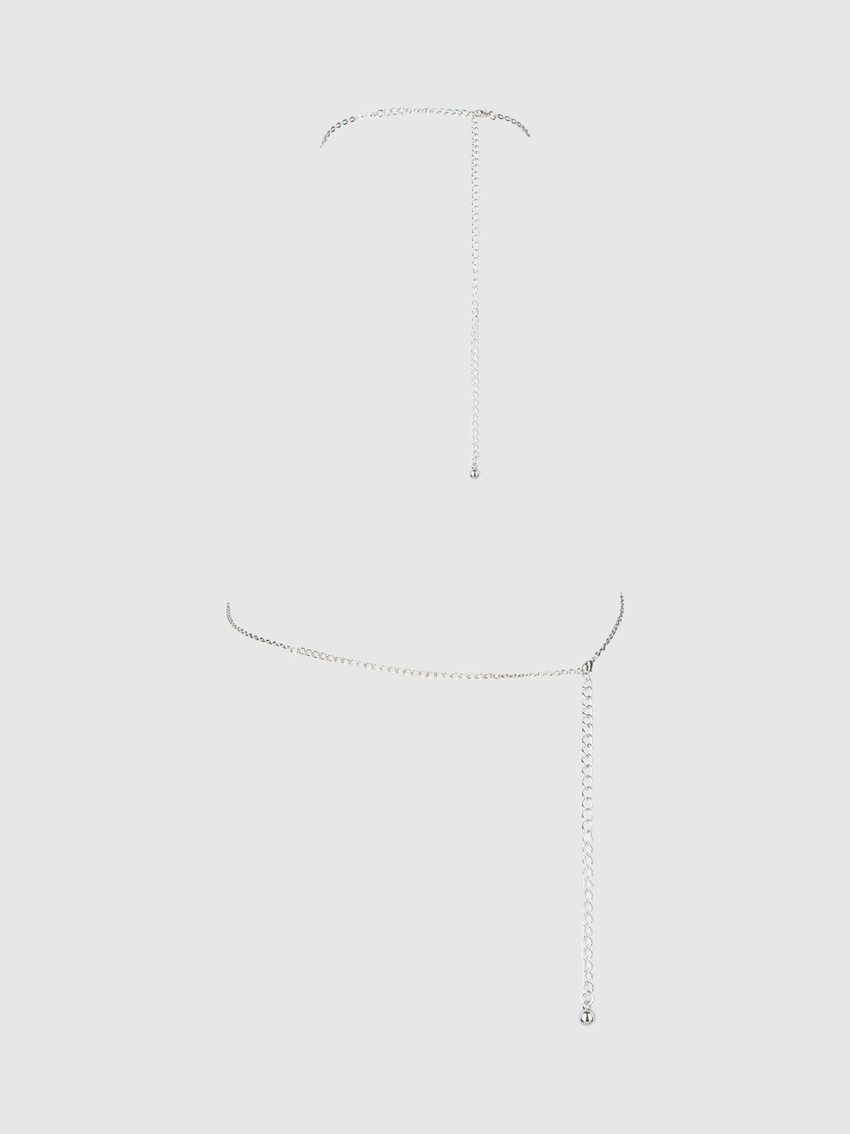 Ziggy Rhinestone Cleavage Hugging Bodychain