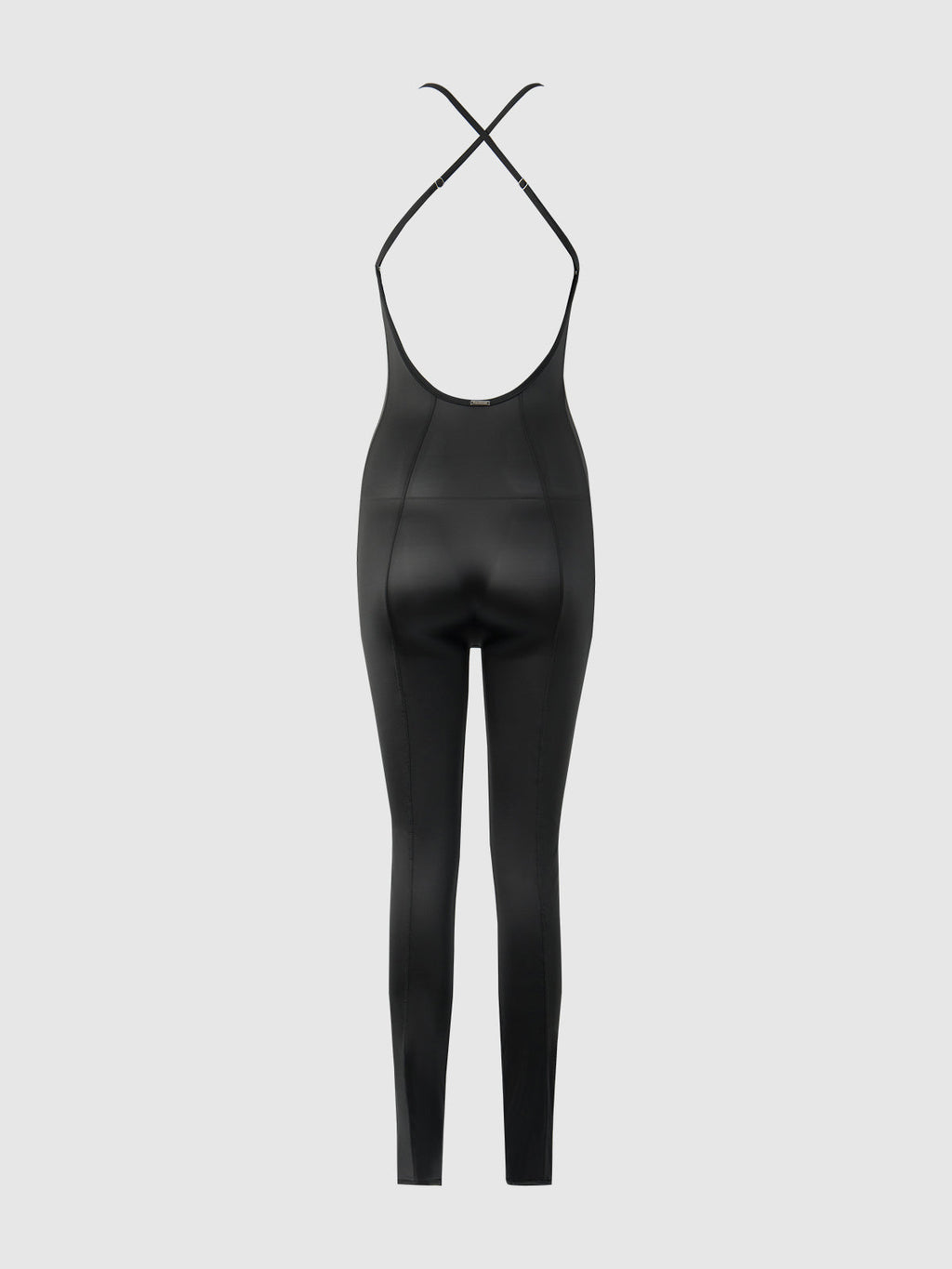 Neev Oil Slick Twist Halter Catsuit