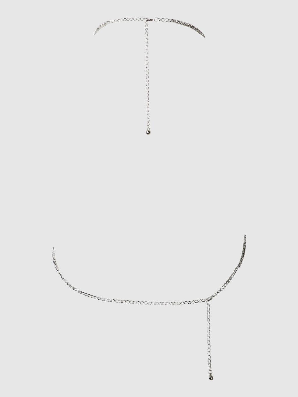 Ziggy Rhinestone Swirl Knot Bralette