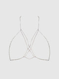 Ziggy Rhinestone X-Crossed Bustier
