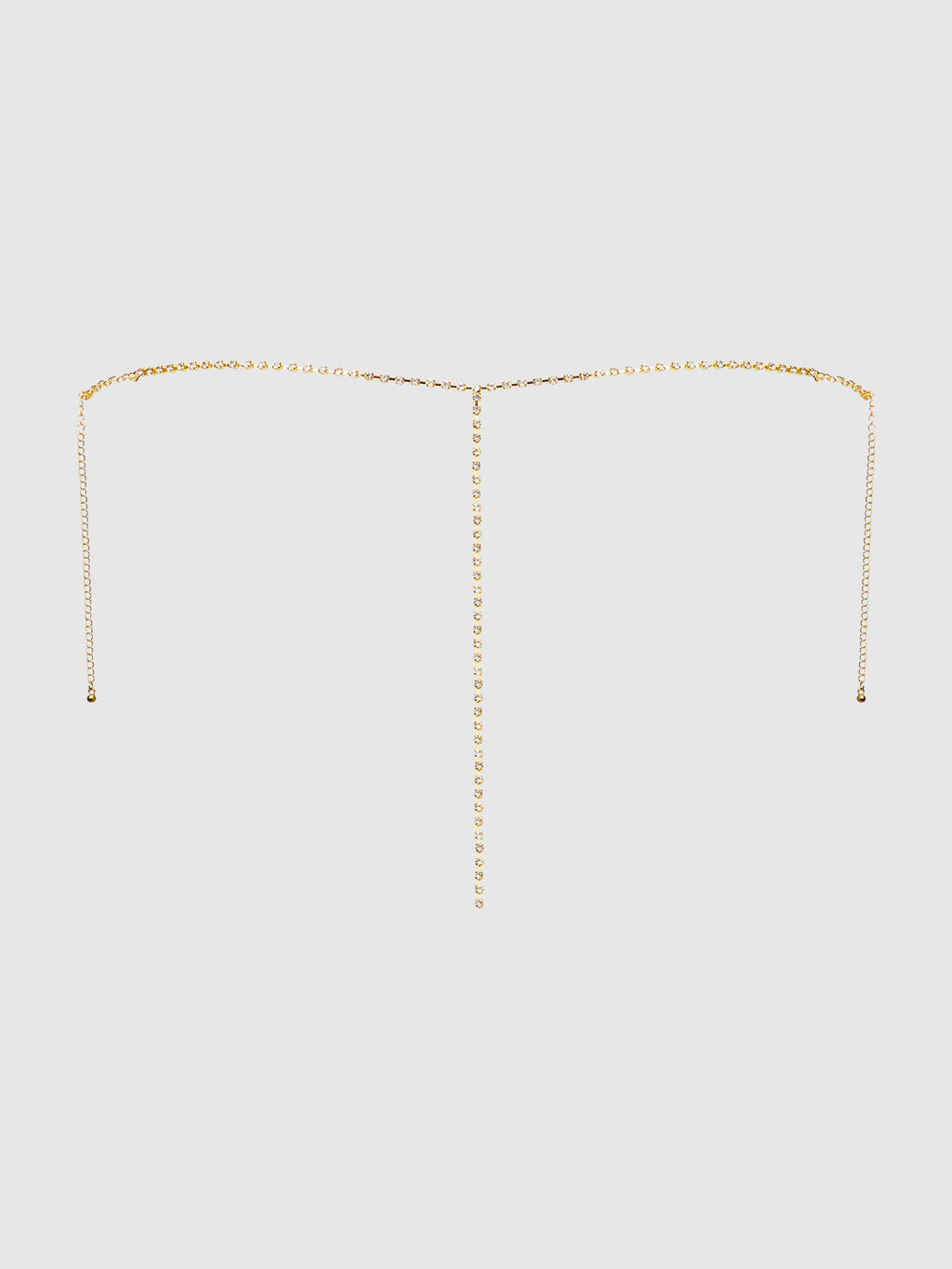 Ziggy Rhinestone V-Front Panty