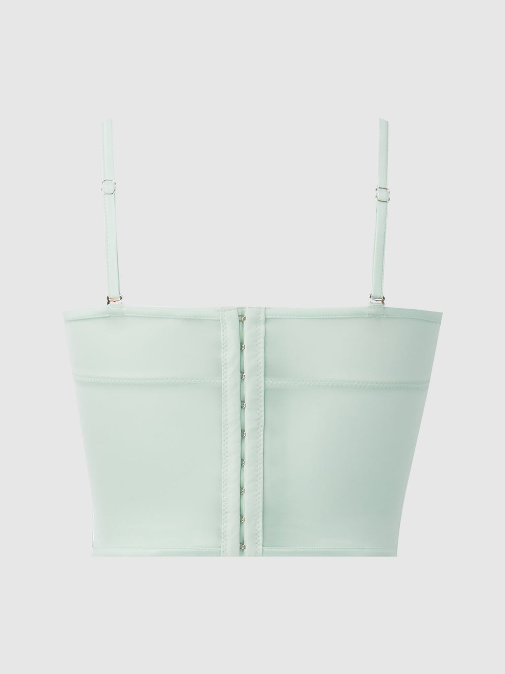 Neev Oil Slick Bandeau Bustier With Garters