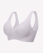 Seamless Bralette Full Coverage V Neck Bras