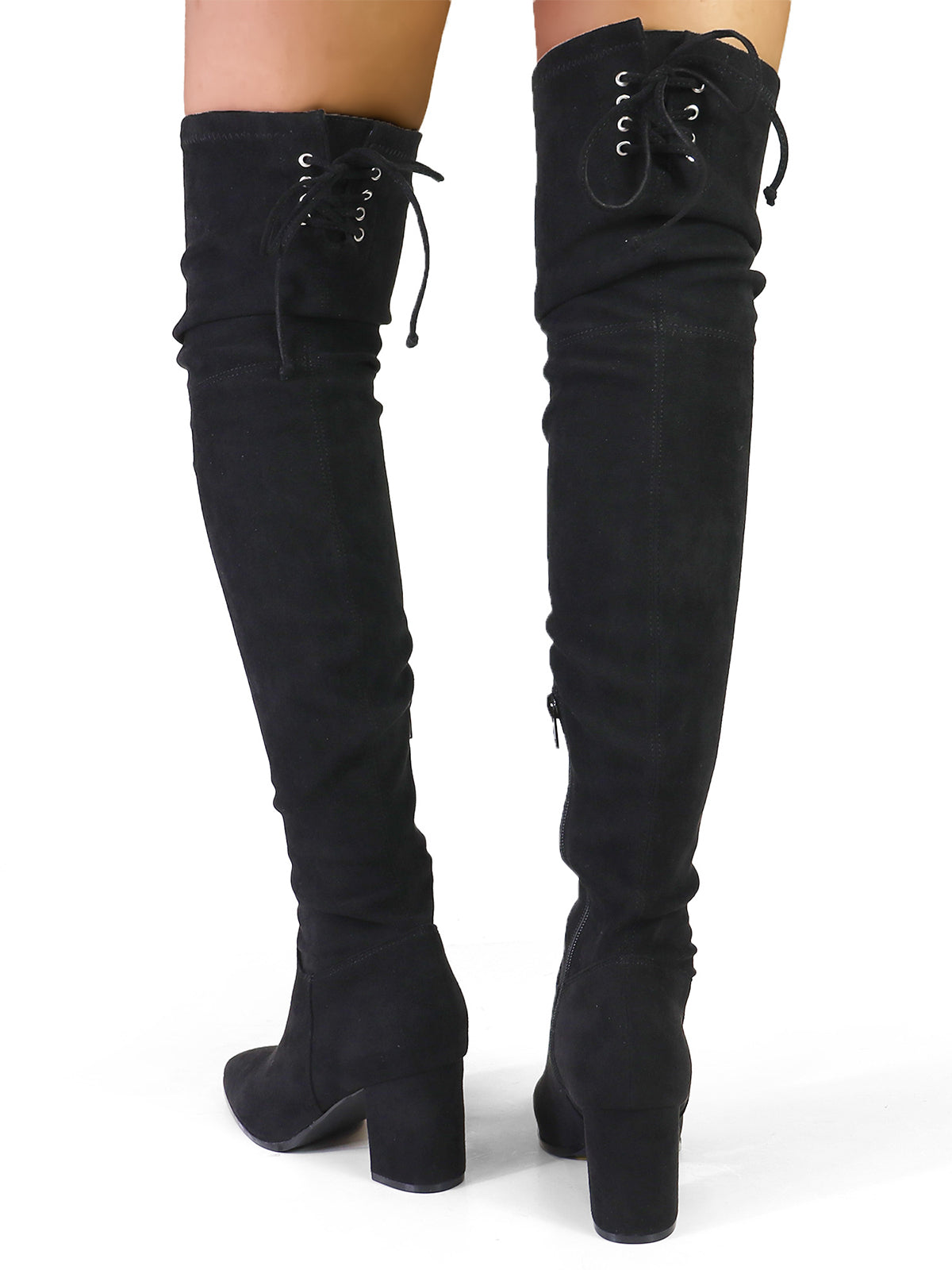 Becky Stretchy Thigh High Boots