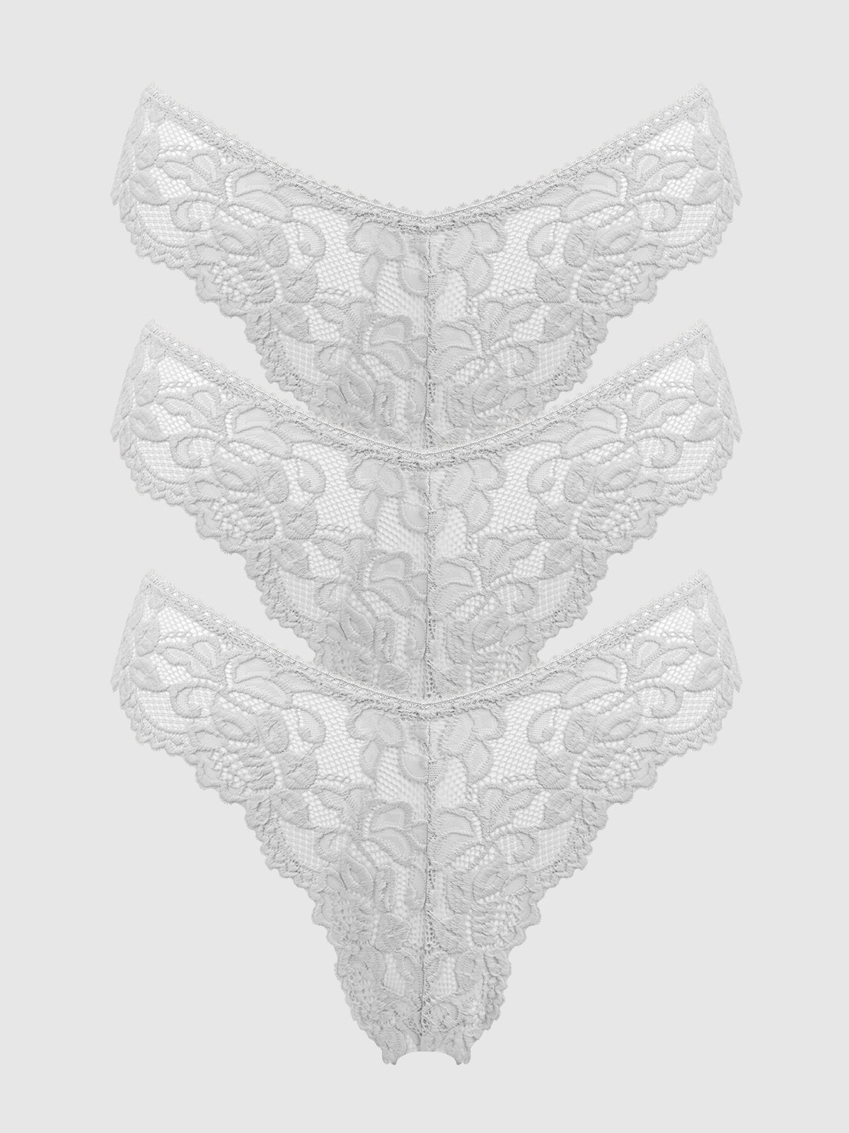 Jessica Lace Tanga 3 Pack