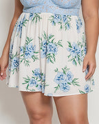 Plus Size Floral Comfy Lace Babydolls