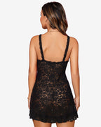 Black Lace Mini Dress