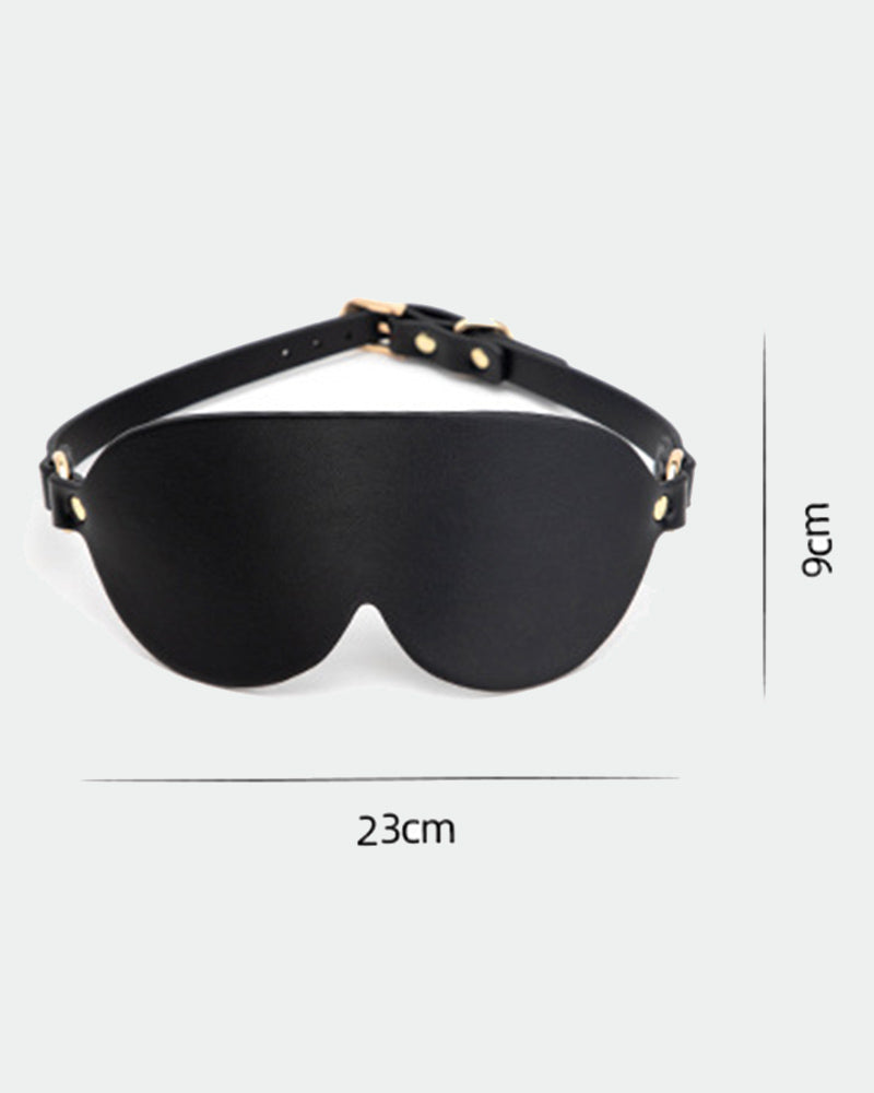 SM Supplies Leather Sunshade Eye Mask