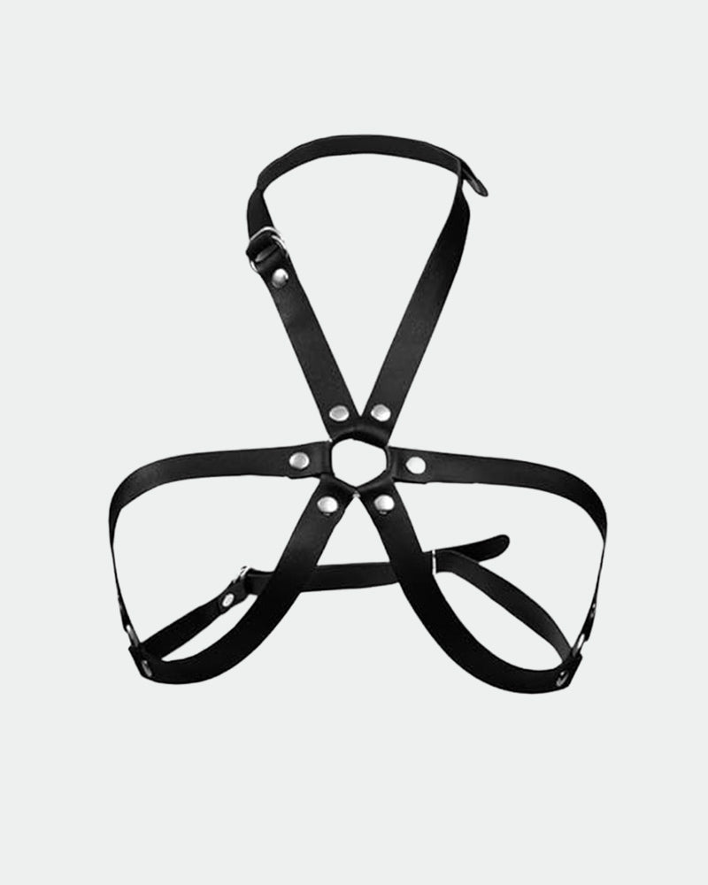 SM Supplies Leather Bondage Belt