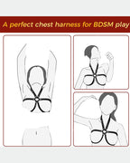 SM Supplies Leather Bondage Belt