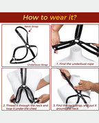 SM Supplies Leather Bondage Belt