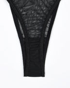 Hot Sheer Mesh Bra and Thong Set