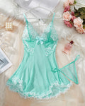 【M】Limited Light Green Asymmetric Babydoll