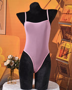 Sheer Mesh Bodysuit ¡§C Sexy High-Cut Lingerie