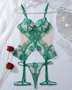 Cross Waist Corsets Lingerie Sets