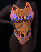 Glow In The Dark Stretch Bodysuit