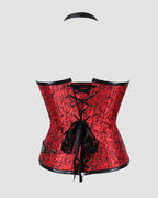 Lace-up 4 Steel Bone Leather Corset