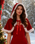 Christmas Cloak Costume Hoodie Cape