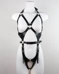 PU Leather Harness Belts Full Body Bondage