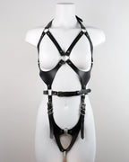 PU Leather Harness Belts Full Body Bondage
