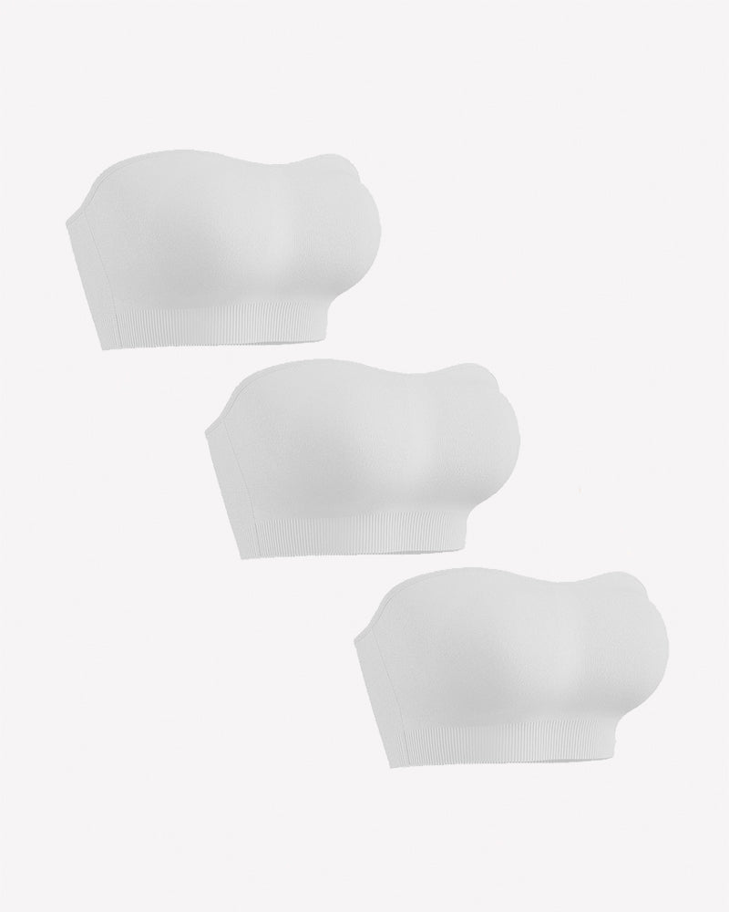 Strapless Bandeau Bra with Removable Pads