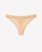 100% Cotton Thong Panties - Low Rise Seamless Underwear