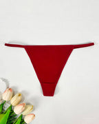 Seamless Thong Panties - Soft Coverage Low Rise Underwear