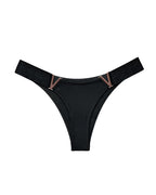V-Hardware Thong - Sexy Metal Accent Minimal Coverage Panties