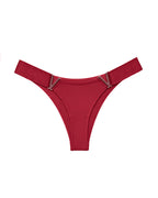 V-Hardware Thong - Sexy Metal Accent Minimal Coverage Panties