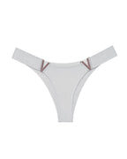 V-Hardware Thong - Sexy Metal Accent Minimal Coverage Panties