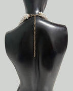 Pearl Body Chain - Sexy Beach Chest Harness Jewelry