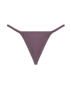 Ribbed Micro String Thong