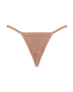 Ribbed Micro String Thong