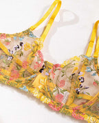 Tie Knot Bralette and Panty Lingerie Set