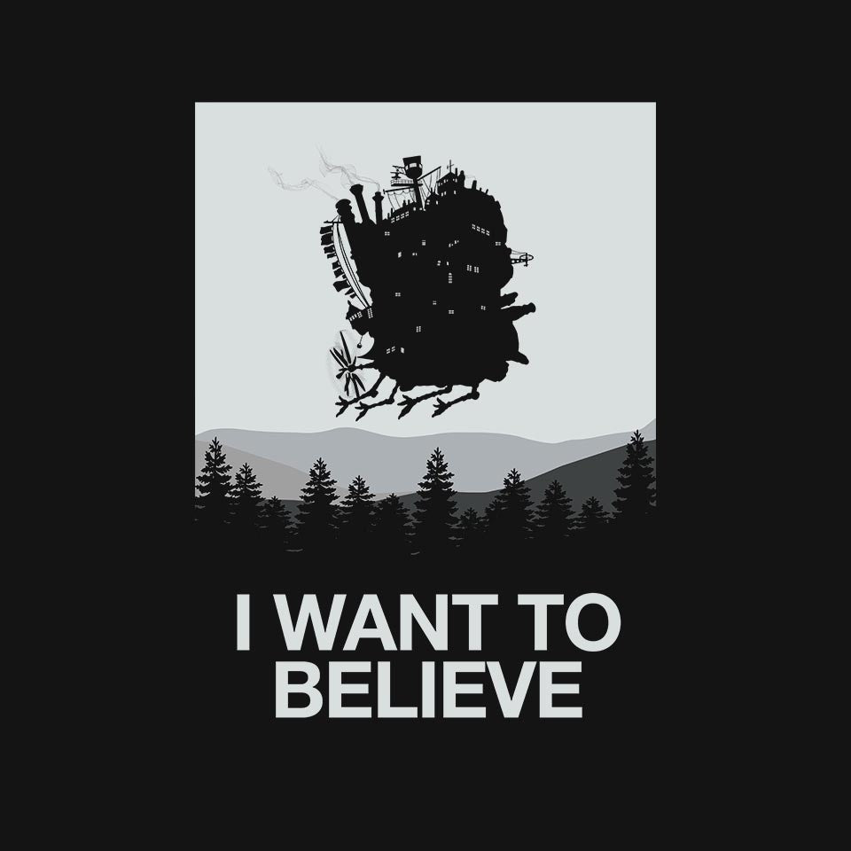 I Saw a Moving Castle – Anime Graphic T-Shirt