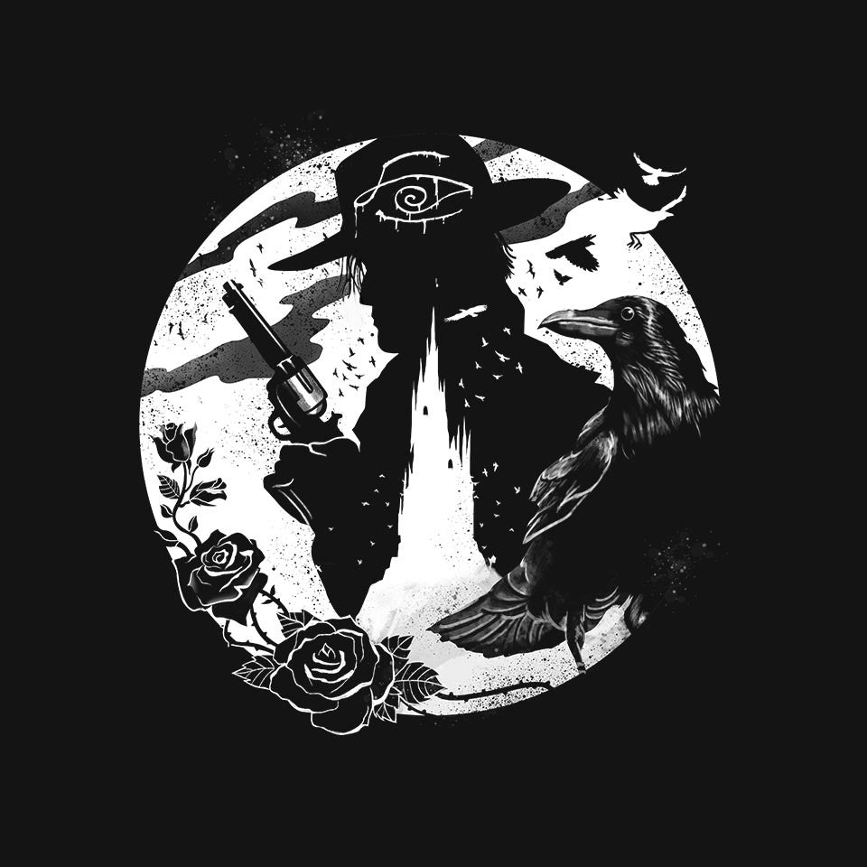 I Shoot With My Mind – Horror Graphic T-Shirt