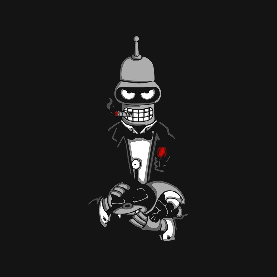 The Botfather – Sci-Fi Graphic T-Shirt