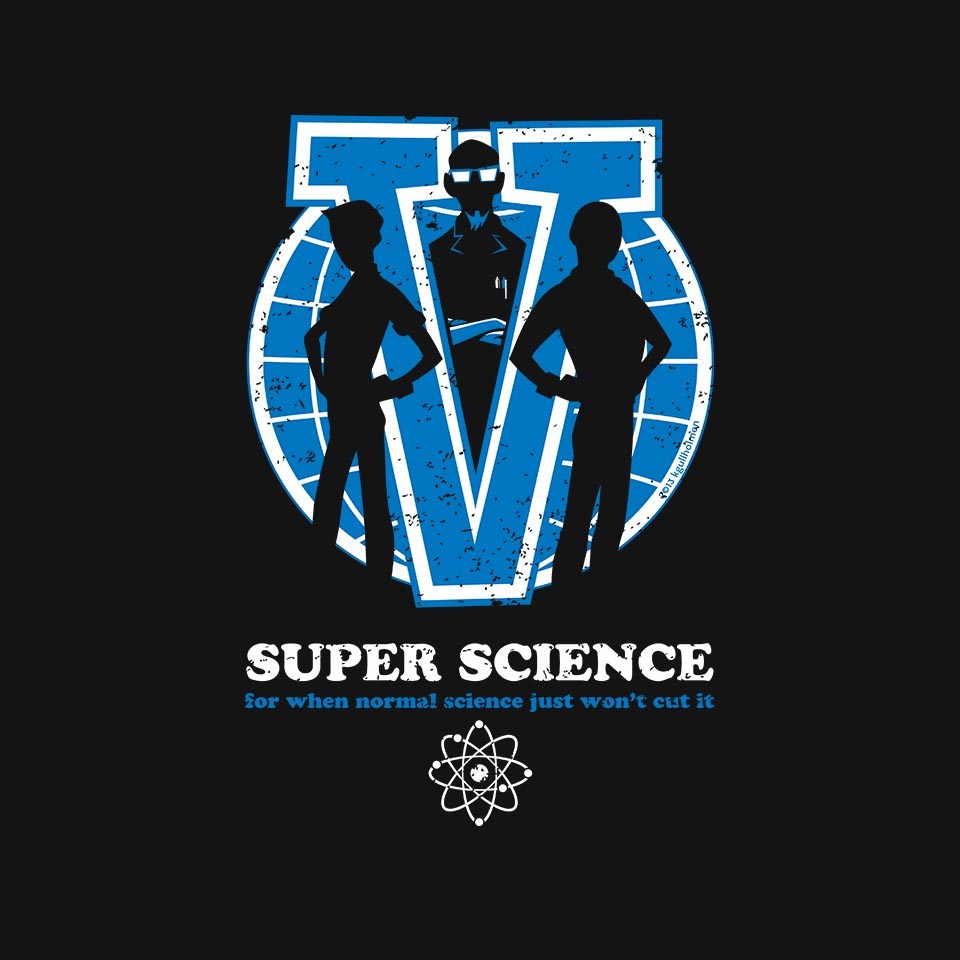 Super Science – Sci-Fi Graphic T-Shirt