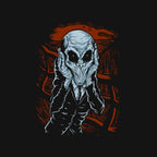 A Scream of Silence – Sci-Fi Graphic T-Shirt