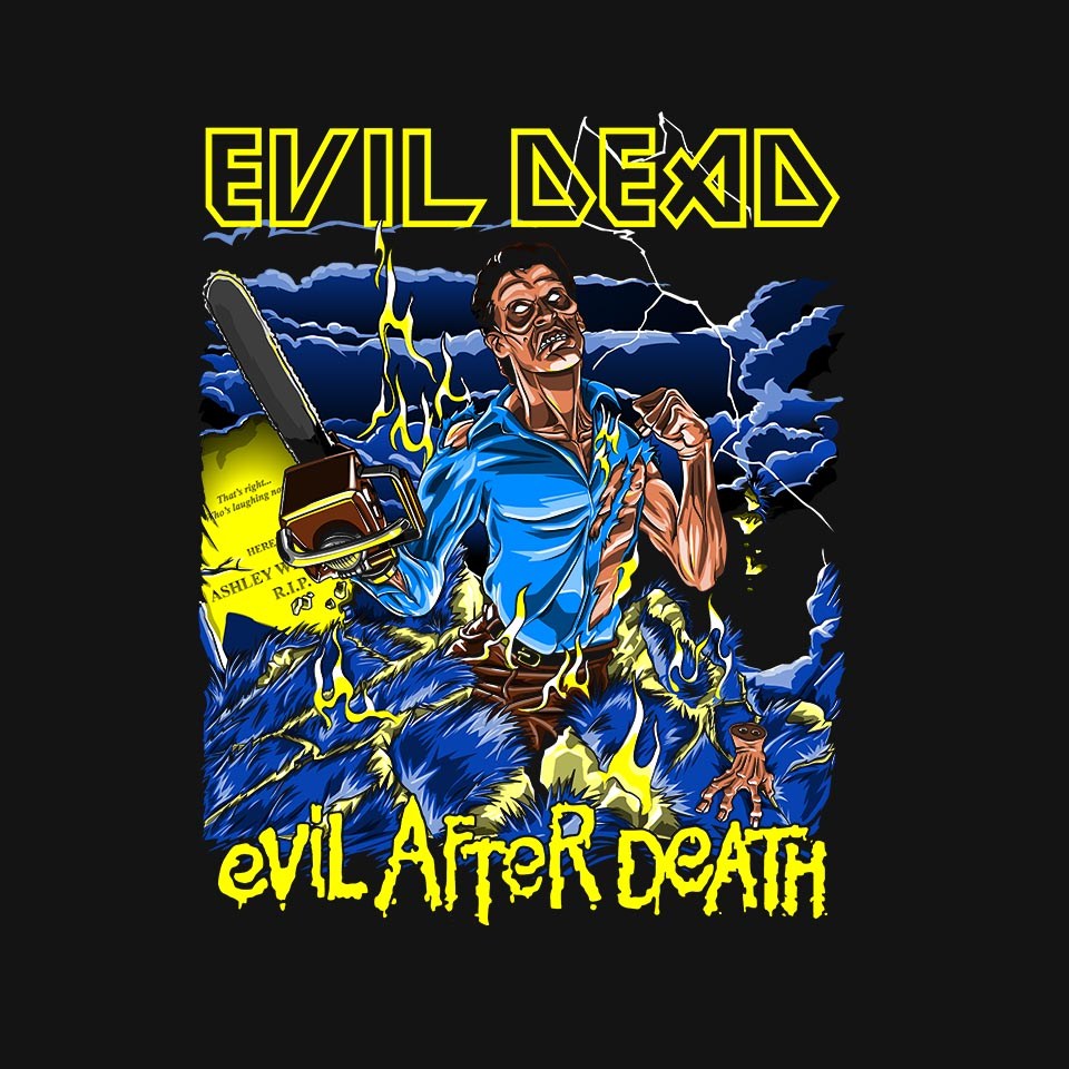 Evil After Death – Horror Graphic T-Shirt