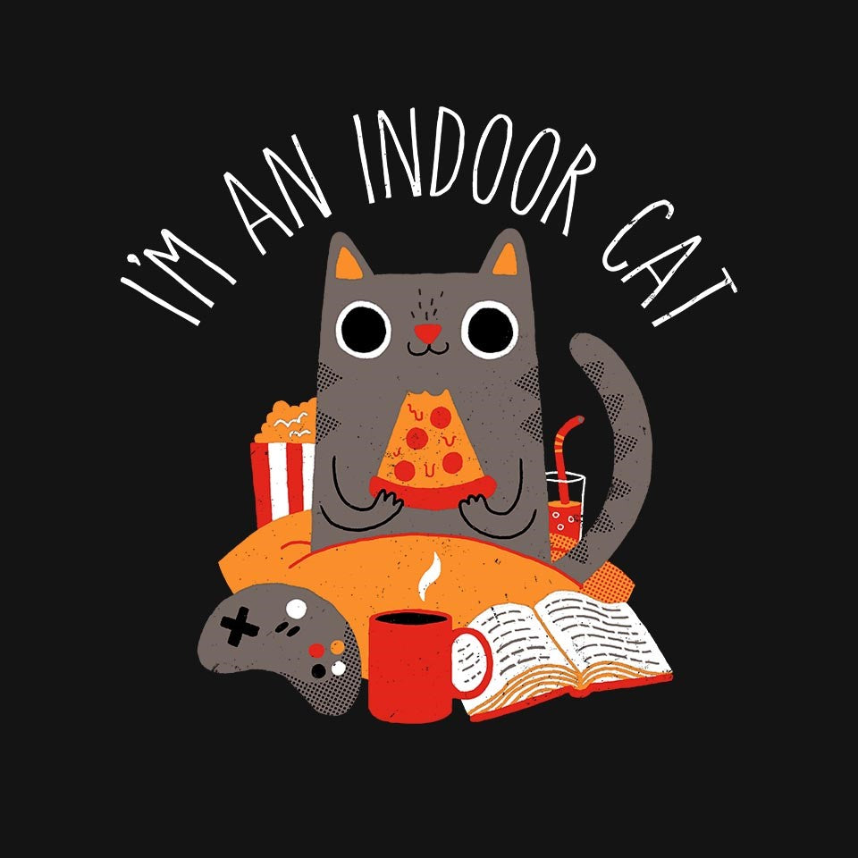 Indoor Cat – Cat Graphic T-Shirt