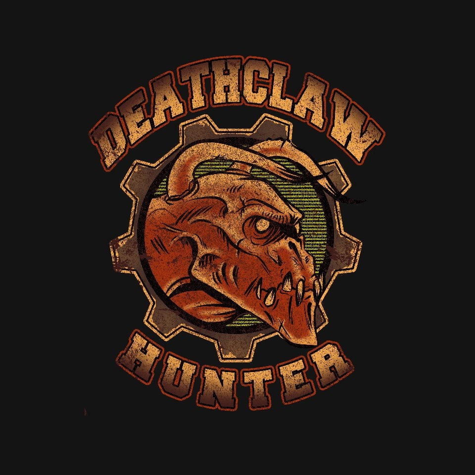 Deathclaw Hunter – Gaming Graphic T-Shirt