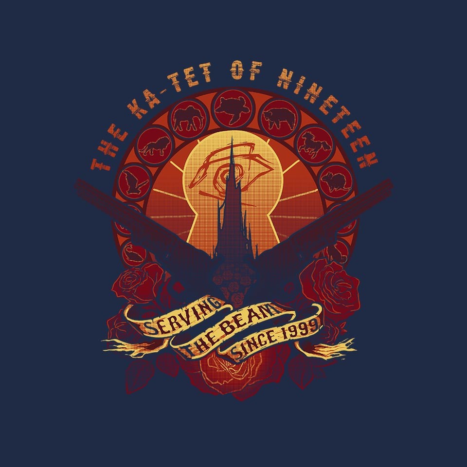 All Things Serve the Beam – Horror Graphic T-Shirt