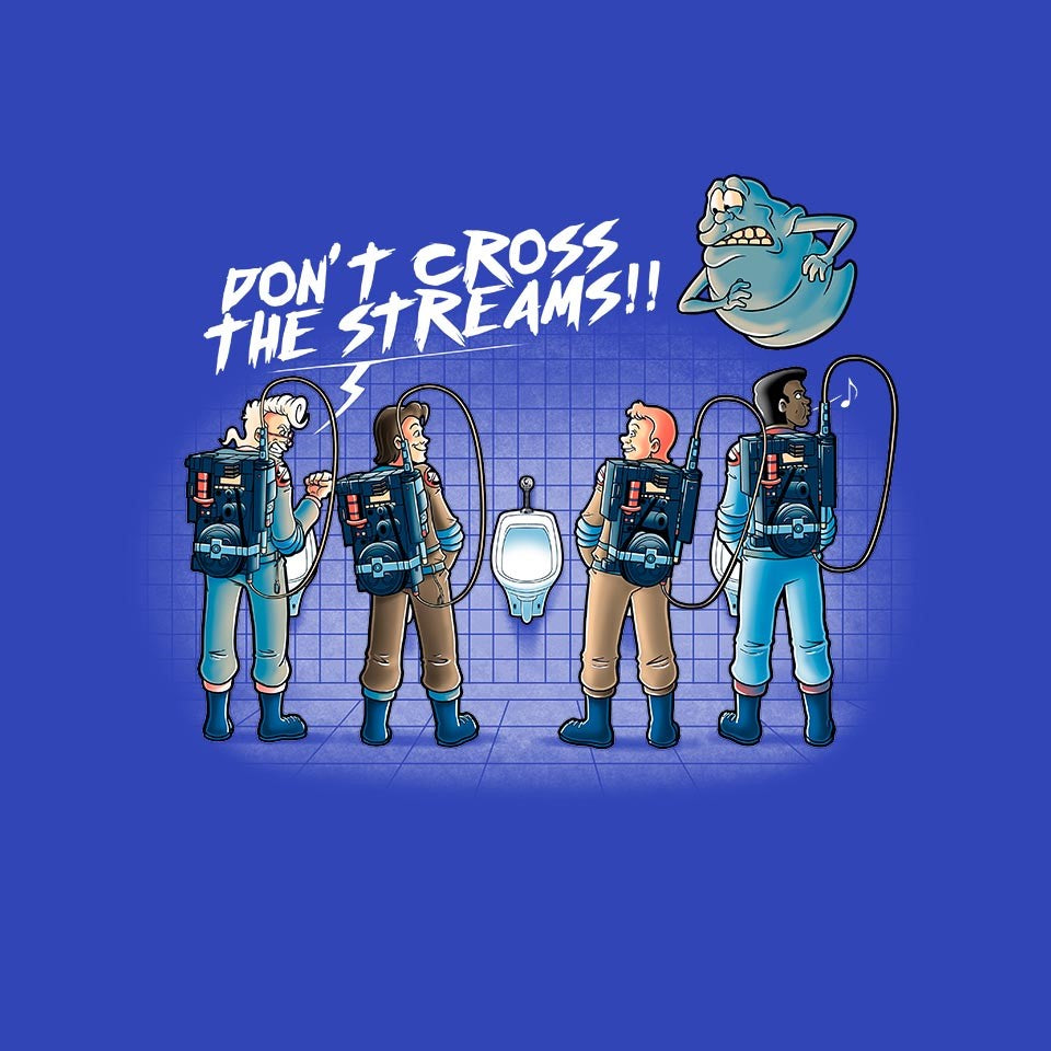 Don't Cross The Streams – Halloween Graphic T-Shirt