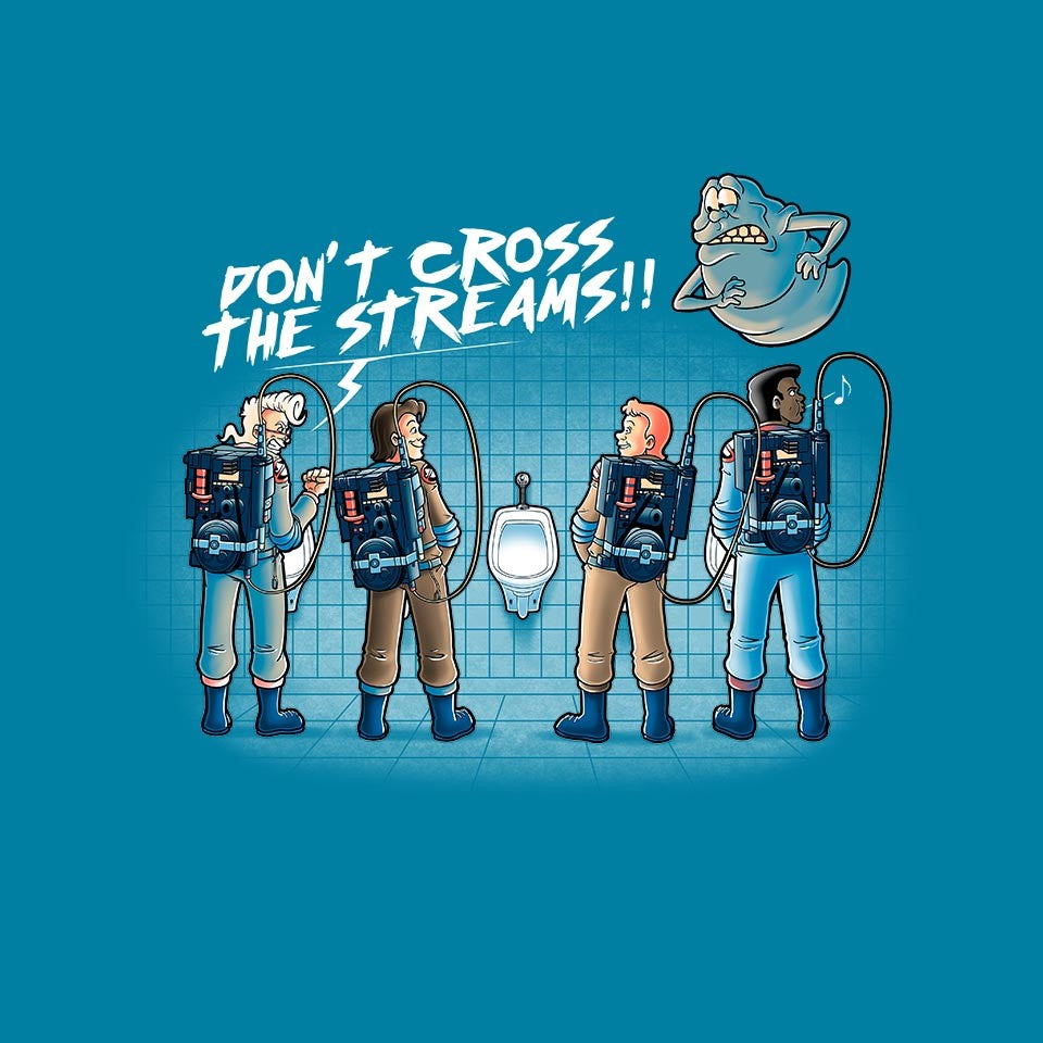 Don't Cross The Streams – Halloween Graphic T-Shirt
