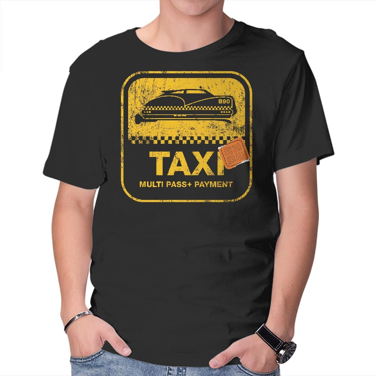 Dallas Taxi – Sci-Fi Graphic T-Shirt
