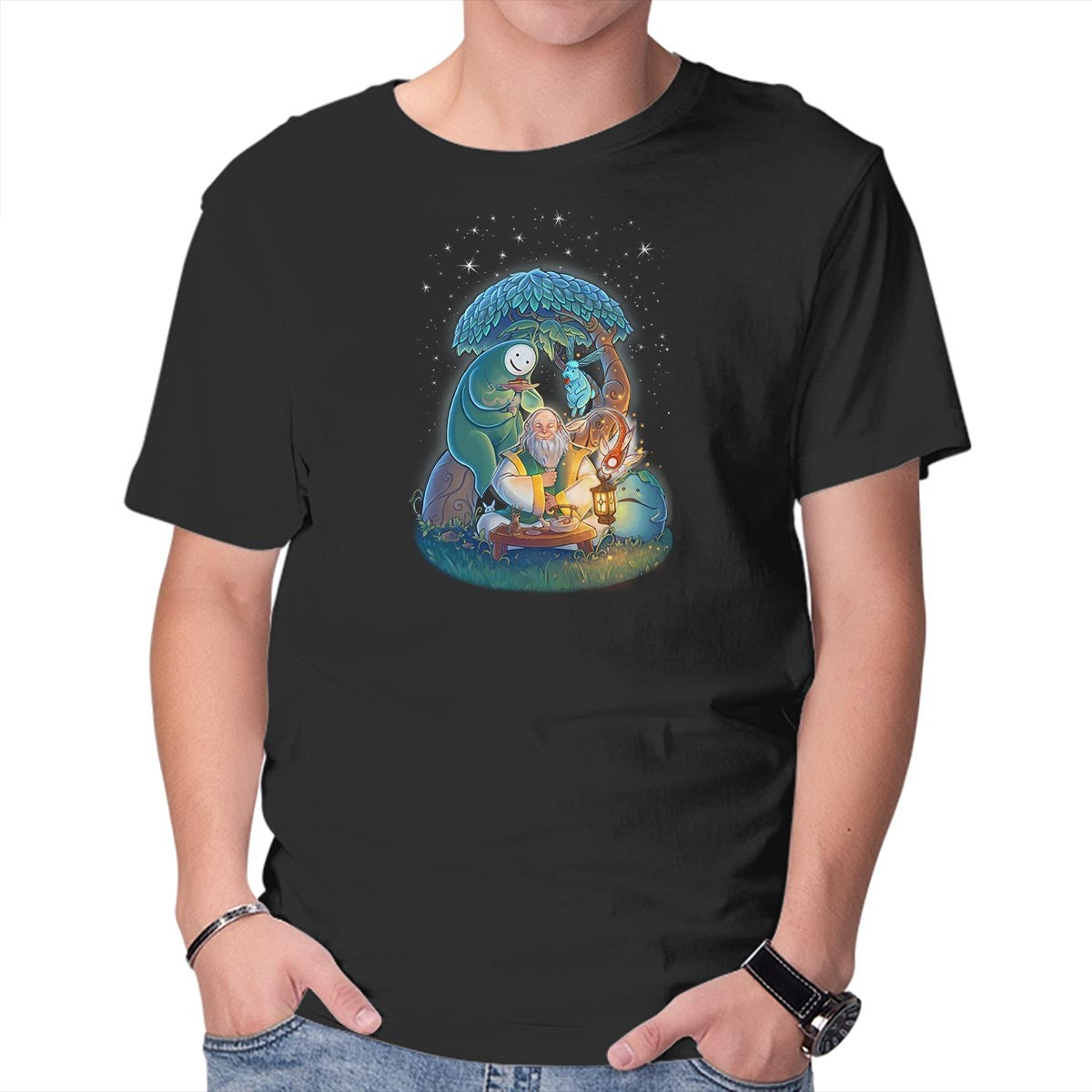 In The Spirit World – Anime Graphic T-Shirt